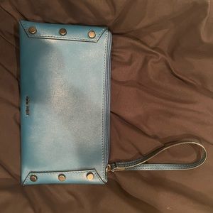 Nine West Teal Wristlet
